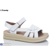 Босоніжки жіночі на літо (8 пар р.36-41) білий  "Trendy"