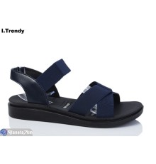 Босоніжки жіночі на літо (8 пар р.40-44) синій  "Trendy"