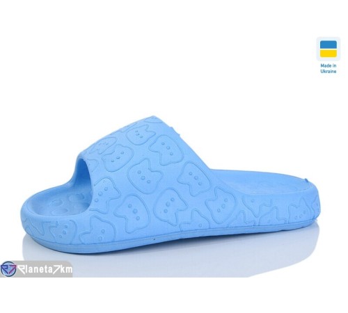 Шлепки жіночі на літо (6 пар р.36-41) блакитний "Lexi" Шлепки жіночі на літо (6 пар р.36-41) блакитний "Lexi"
