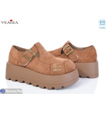 Туфлі жіночі на весну/осінь (8 пар р.36-40) коричневий  "Veagia-ADA"