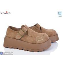 Туфлі жіночі на весну/осінь (8 пар р.36-40) хакі  "Veagia-ADA"