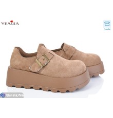 Туфлі жіночі на весну/осінь (8 пар р.36-40) хакі  "Veagia-ADA"