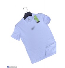 Футболка чоловіча на літо (5 шт. р.сетка S-2XL) білий  "Peton"