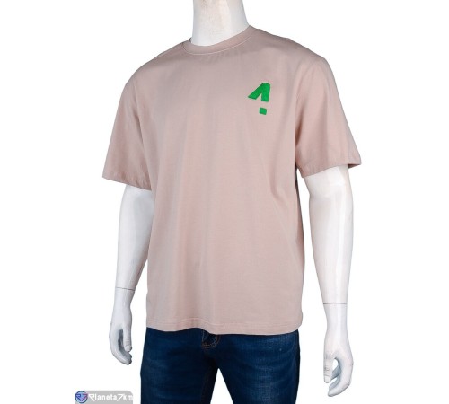 Футболка чоловіча на літо (5 шт. р.сетка S-XL) бежевий "Plato" Футболка чоловіча на літо (5 шт. р.сетка S-XL) бежевий "Plato"