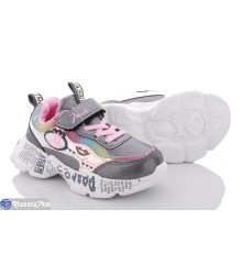Дитячі кросівки на весну/осінь (8 пар р.26-31) сірий  "AllKids"
