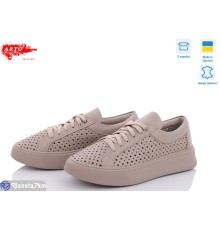 Кросівки жіночі на літо (6 пар р.36-40) коричневий  "ARTO"