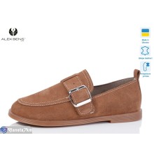 Туфлі жіночі на весну/осінь (8 пар р.36-41) коричневий  "Alex Bens"