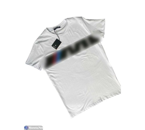 Футболка чоловіча на літо (4 шт. р.сетка M-2XL) білий "Peton" Футболка чоловіча на літо (4 шт. р.сетка M-2XL) білий "Peton"