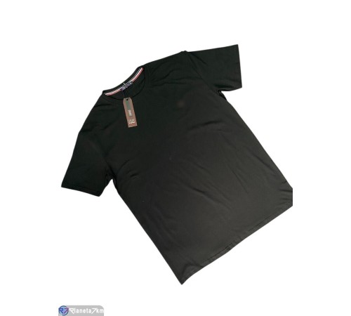 Футболка чоловіча на літо (4 шт. р.сетка 2XL-5XL) чорний "Peton" Футболка чоловіча на літо (4 шт. р.сетка 2XL-5XL) чорний "Peton"