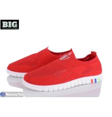 Кросівки жіночі на літо (8 пар р.36-41) червоний  "BIG"