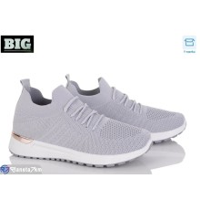 Кросівки жіночі на літо (8 пар р.36-41) сірий  "BIG"