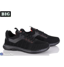 Кросівки чоловічі на весну/осінь (8 пар р.41-46) чорний  "BIG"