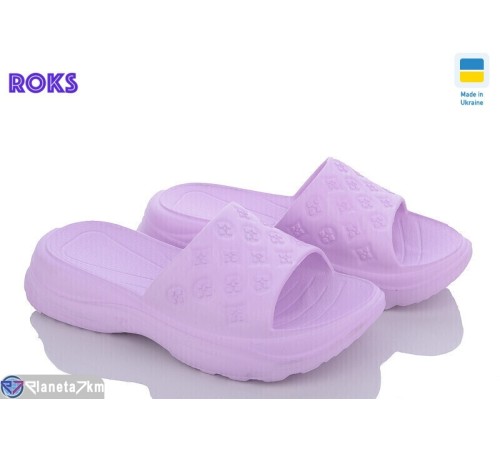Шлепки жіночі на літо (8 пар р.37-41) фіолетовий "Roks" Шлепки жіночі на літо (8 пар р.37-41) фіолетовий "Roks"