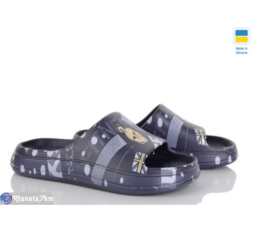 Шлепки дитячі на літо (8 пар р.36-40) синій  "LEO"