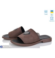 Шлепки жіночі на літо (6 пар р.36-40) коричневий  "Speranza"