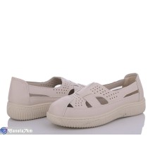 Туфлі жіночі на літо (8 пар р.37-42) бежевий  "Normashoes"