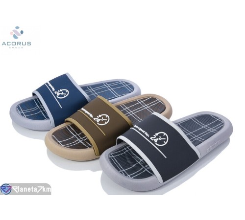 Шлепки чоловічі на літо (10 пар р.41-45) мікс "Acorus" Шлепки чоловічі на літо (10 пар р.41-45) мікс "Acorus"