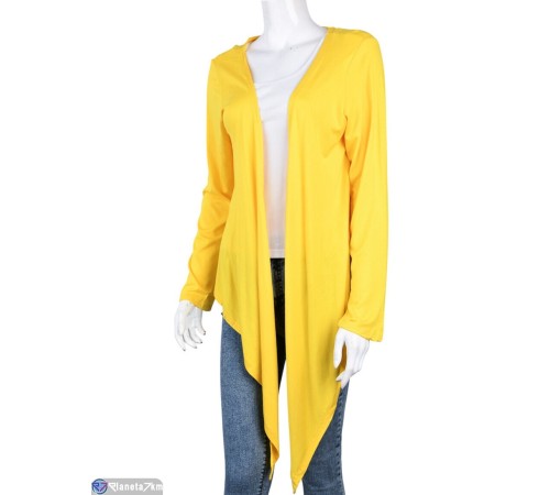 Кофта жіноча на весну/осінь (4 шт. р.сетка XL-2XL) жовтий "Kalabok" Кофта жіноча на весну/осінь (4 шт. р.сетка XL-2XL) жовтий "Kalabok"
