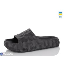 Шлепки жіночі на літо (8 пар р.36-40) чорний  "LOTTOS"