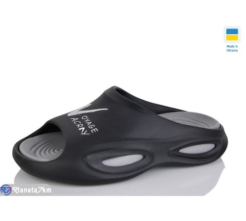 Шлепки чоловічі на літо (6 пар р.41-45) чорний "Korka" Шлепки чоловічі на літо (6 пар р.41-45) чорний "Korka"