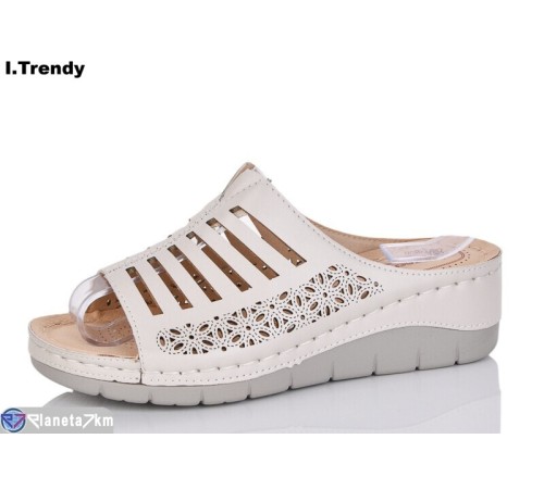 Шлепки жіночі на літо (8 пар р.36-41) бежевий "Trendy" Шлепки жіночі на літо (8 пар р.36-41) бежевий "Trendy"