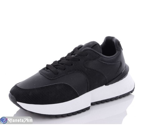 Кросівки жіночі на весну/осінь (8 пар р.36-41) чорний  "Normashoes"