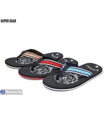 Чоловічі в'єтнамки на літо (30 пар р.40-45) мікс  "Super Gear"