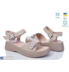 Босоніжки жіночі на літо (6 пар р.36-40) бежевий  "Linda"