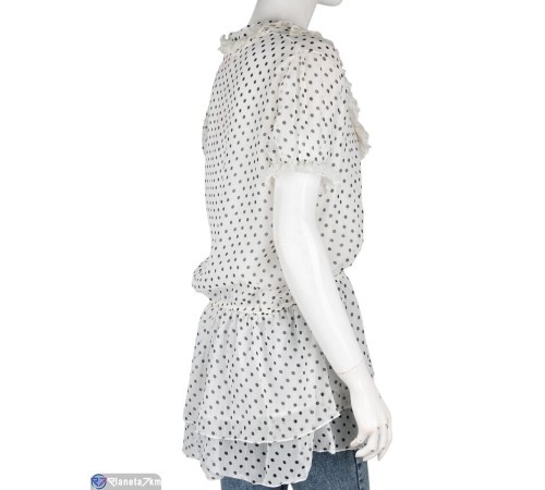 Блузка жіноча на літо (3 шт. р.сетка XL-2XL) білий "Kalabok" Блузка жіноча на літо (3 шт. р.сетка XL-2XL) білий "Kalabok"