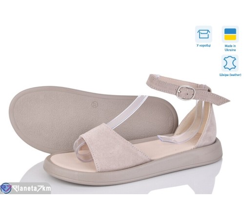 Босоніжки жіночі на літо (6 пар р.36-40) бежевий "Linda" Босоніжки жіночі на літо (6 пар р.36-40) бежевий "Linda"