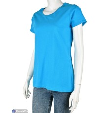 Футболка жіноча на літо (4 шт. р.сетка S-XL) синій  "Danko"