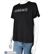 Футболка жіноча на літо (5 шт. р.сетка S-2XL) чорний  "Danko"