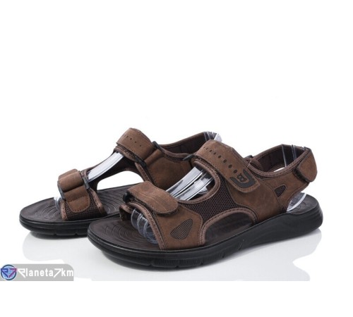 Сандалі чоловічі на літо (8 пар р.40-45) коричневий "Normashoes" Сандалі чоловічі на літо (8 пар р.40-45) коричневий "Normashoes"