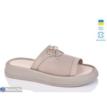 Шлепки жіночі на літо (6 пар р.36-40) коричневий  "LIKA"