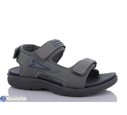 Сандалі дитячі на літо (8 пар р.36-41) сірий "Normashoes" Сандалі дитячі на літо (8 пар р.36-41) сірий "Normashoes"