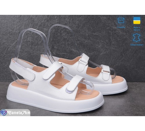 Босоніжки жіночі на літо (6 пар р.36-40) білий  "Linda"