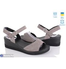 Босоніжки жіночі на літо (6 пар р.36-40) коричневий  "Linda"