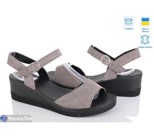 Босоніжки жіночі на літо (6 пар р.36-40) коричневий  "Linda"