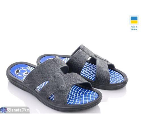 Шлепки дитячі на літо (6 пар р.36-39) сірий "LEO" Шлепки дитячі на літо (6 пар р.36-39) сірий "LEO"