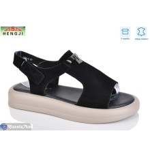 Босоніжки жіночі на літо (8 пар р.36-41) чорний  "HENGJI-ELENA"