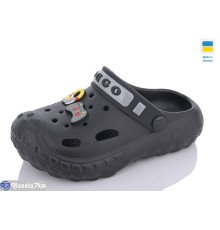 Кроки дитячі на літо (8 пар р.24-32) чорний  "Korka"