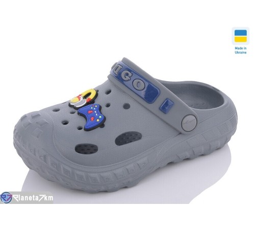 Кроки дитячі на літо (8 пар р.24-32) сірий  "Korka"