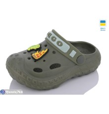 Кроки дитячі на літо (8 пар р.24-32) зелений  "Korka"