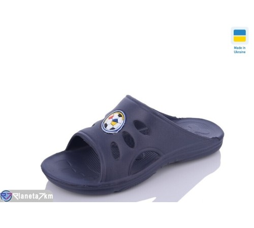 Шлепки дитячі на літо (8 пар р.30-36) синій "Korka" Шлепки дитячі на літо (8 пар р.30-36) синій "Korka"