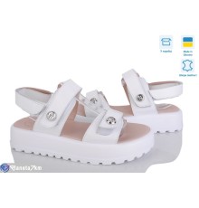 Босоніжки жіночі на літо (6 пар р.36-40) білий  "Linda"