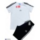 Спортивний костюм чоловічий на літо (5 шт. р.сетка L-3XL) білий "Peton"