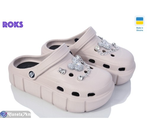 Кроки жіночі на літо (6 пар р.36-40) бежевий "Roks" Кроки жіночі на літо (6 пар р.36-40) бежевий "Roks"