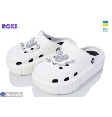 Кроки жіночі на літо (6 пар р.36-40) білий  "Roks"