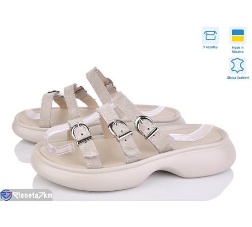 Шлепки жіночі на літо (6 пар р.36-40) бежевий "Linda" Шлепки жіночі на літо (6 пар р.36-40) бежевий "Linda"