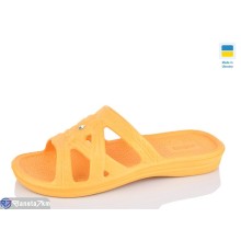 Шлепки жіночі на літо (8 пар р.36-41) жовтий  "LOTTOS"